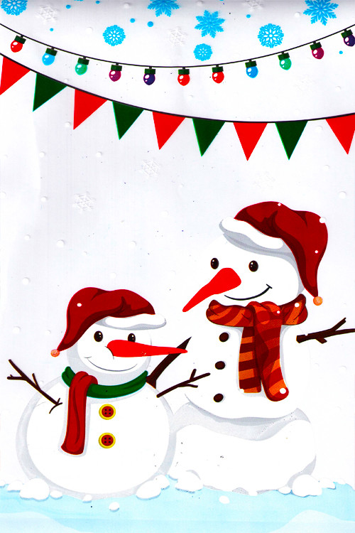 Пакет Новый год металл + рисунок Пакет Новый год металл + рисунок