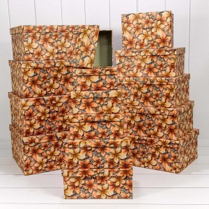 Коробки Прямоугольные Набор