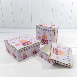 Коробки Квадратные Набор  