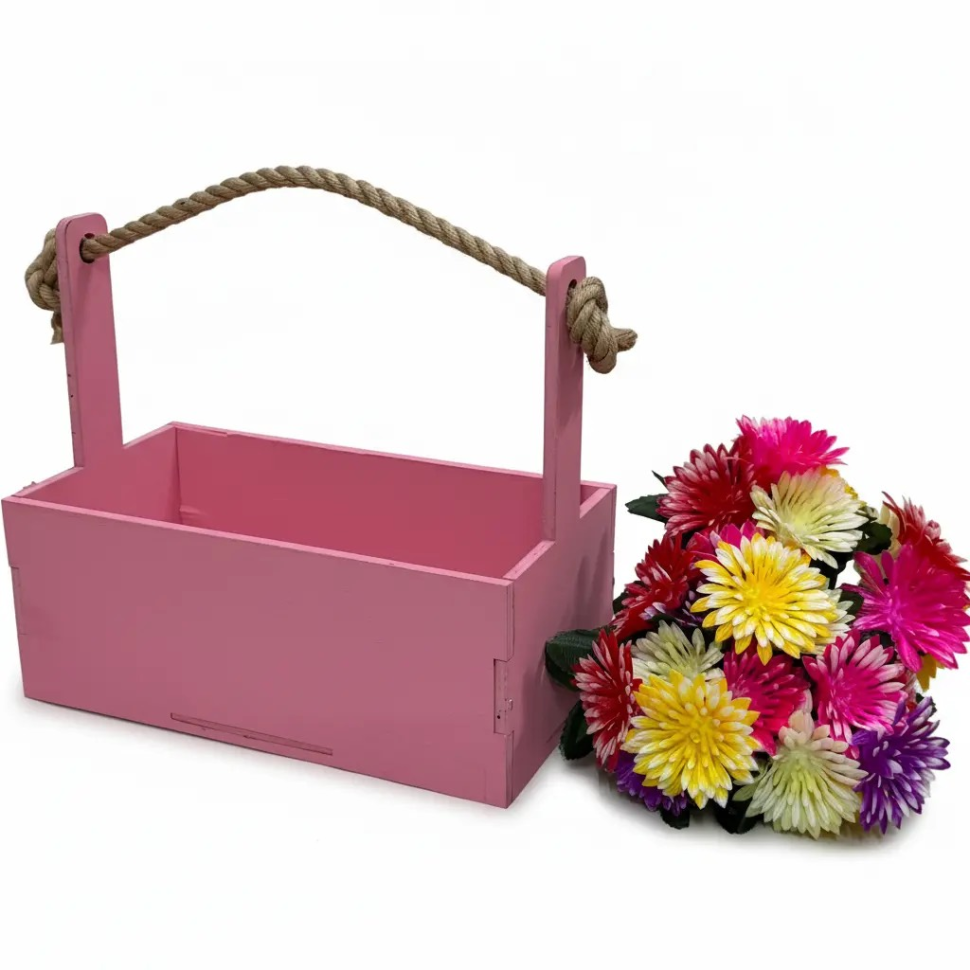 Ящик флористический с ручкой Ящик флористический с ручкой