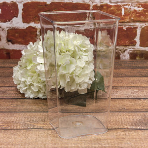 Ваза пластиковая квадратная